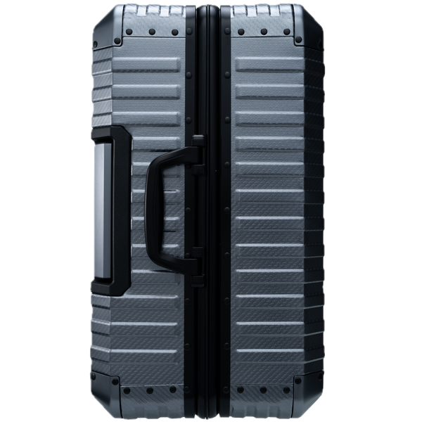 Aluminium Gunmetal Koffer