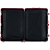 Aluminum Red Koffer